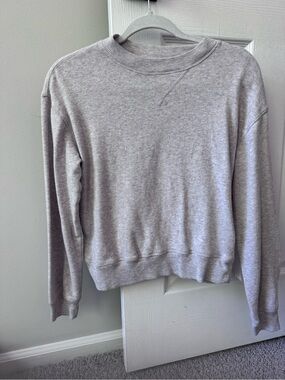 SO Light Gray Crewneck Sweatshirt